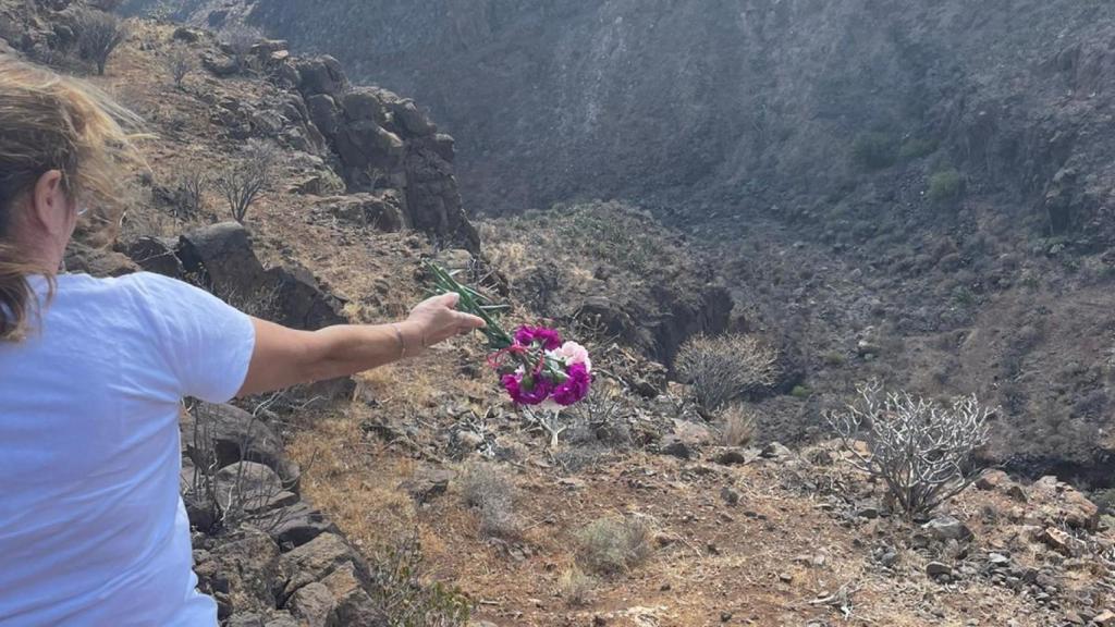 El Barranco de Las Vacas donde fueron localizados los cadáveres del matrimonio de ancianos.