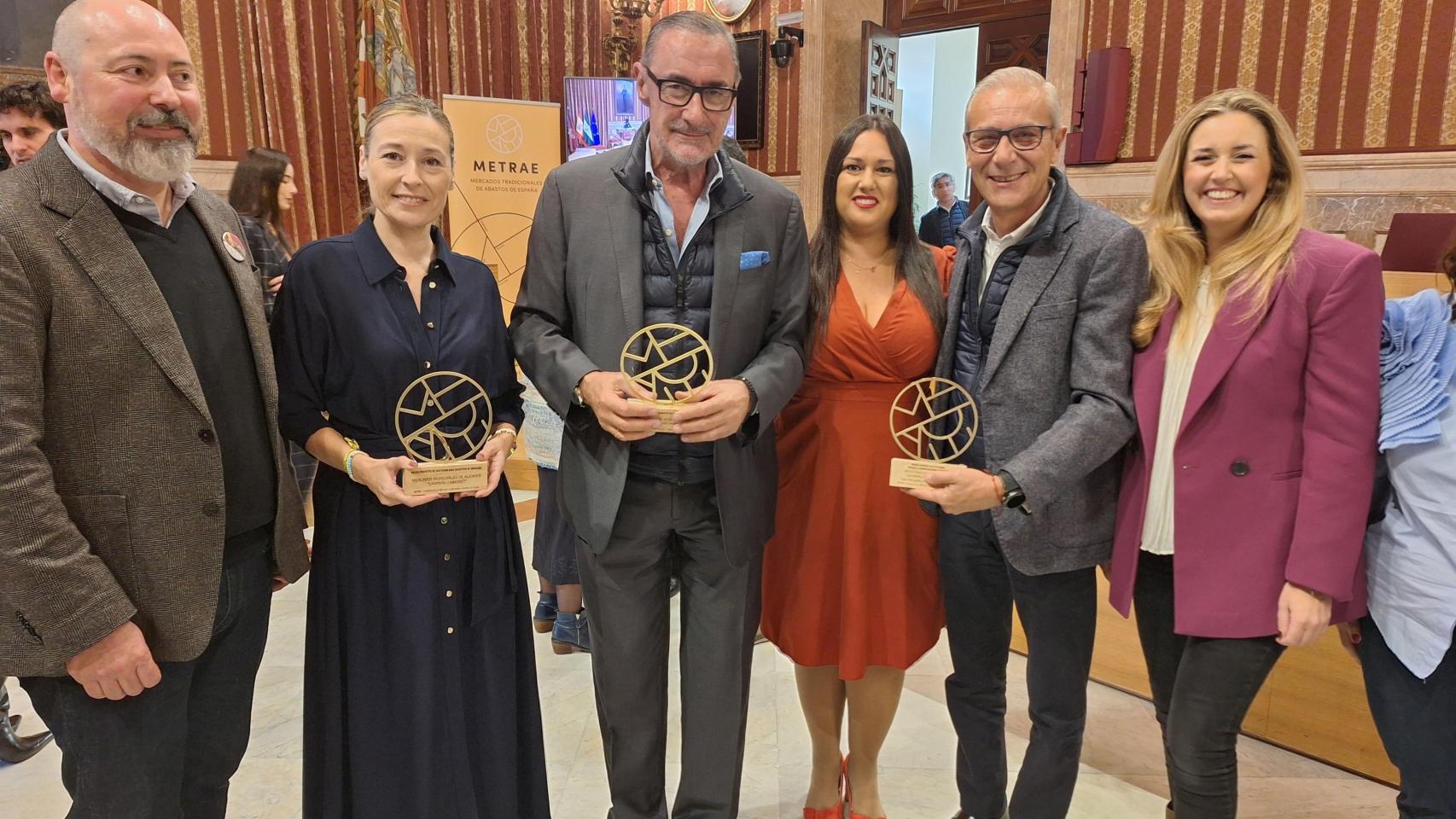 Los mercados de Alicante, ganadores del Premio Nacional METRAE al mejor proyecto de sostenibilidad