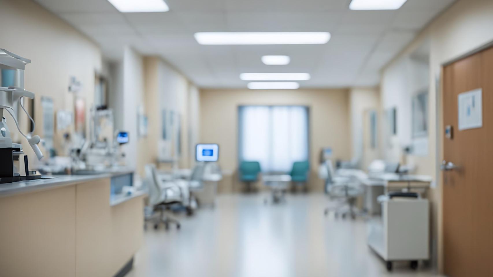 Interior de un hospital, en una imagen de archivo.