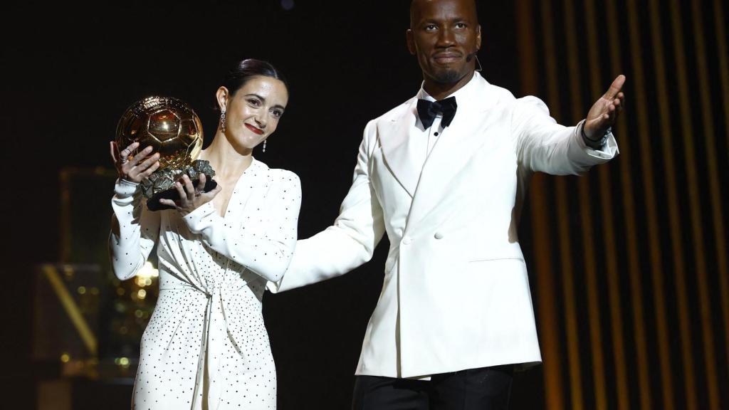 Aitana Bonmatí recibe su segundo Balón de Oro