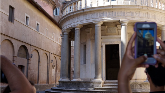 Templete de Bramante en la Academia de España en Roma. Foto: Academia de España en Roma