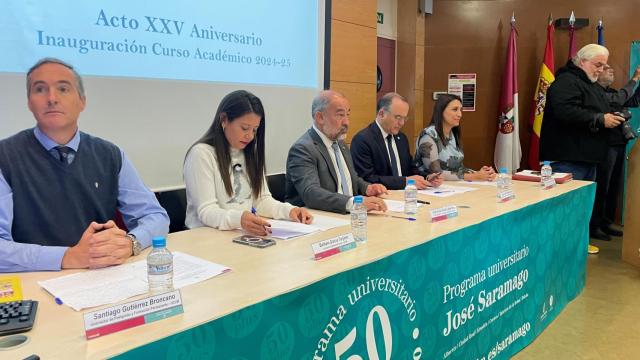 Inauguración del curso académico 2024/2025 del programa universitario José Saramago 50+. Foto: UCLM.