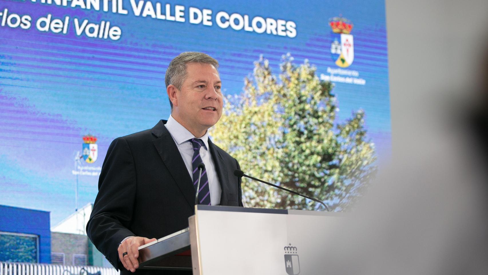 Emiliano García-Page, presidente de Castilla-La Mancha. Foto: JCCM.