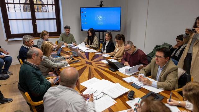 Imagen de la Comisión de Hacienda del Ayuntamiento de Toledo.