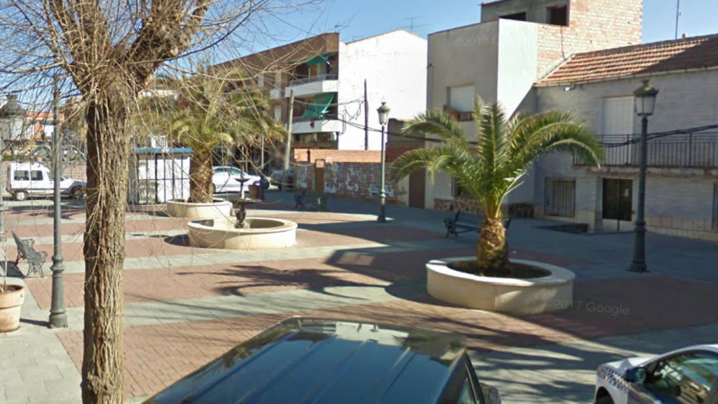 Plaza del Carmen de Fuente el Fresno (Ciudad Real). Foto: Google Maps.