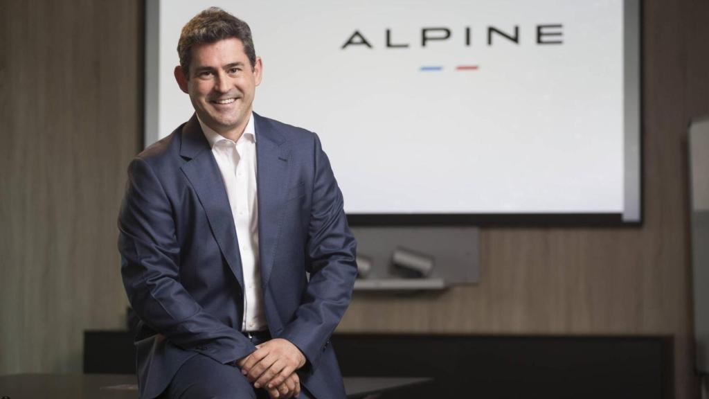 El director de Alpine en España, Dan García Suárez.