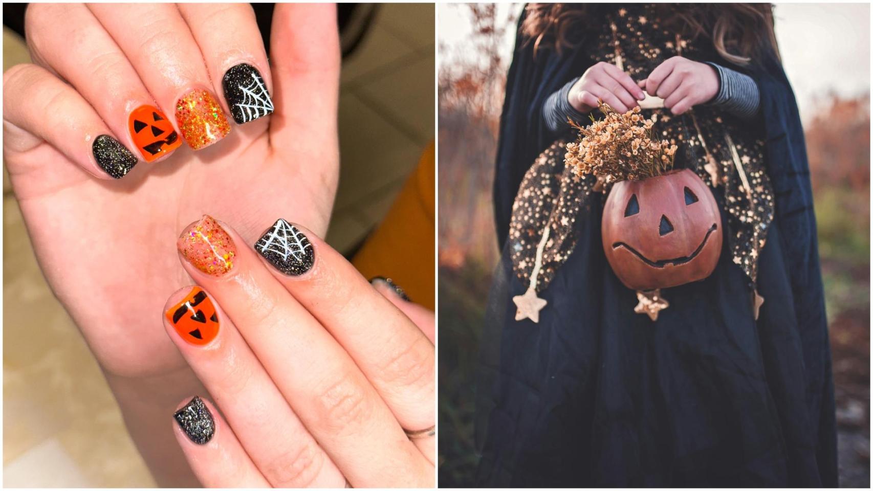 Las uñas pueden convertirse en un gran complemento este Halloween.