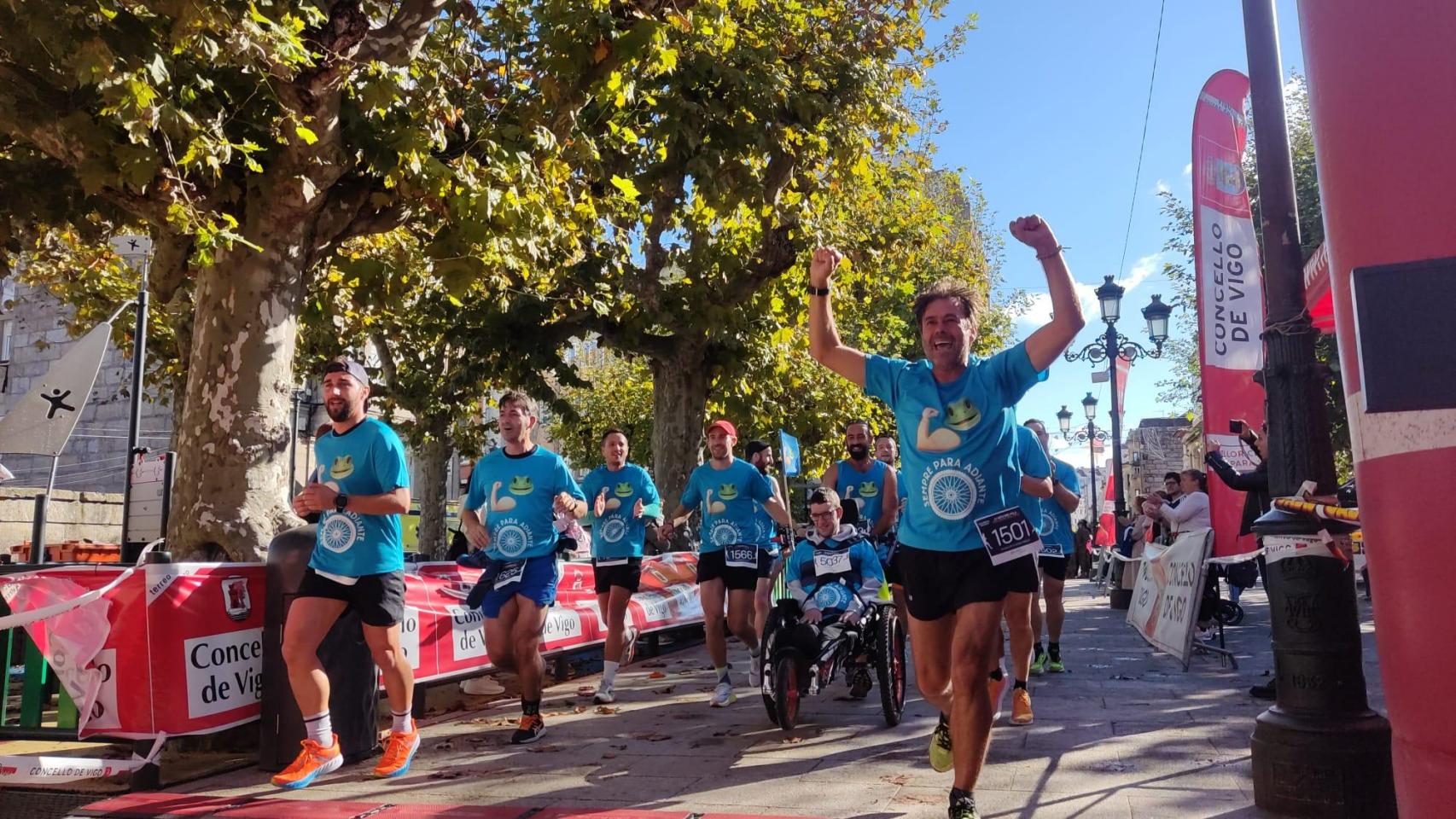 Más de 1.400 personas corrieron en Vigo por la Esclerosis Múltiple