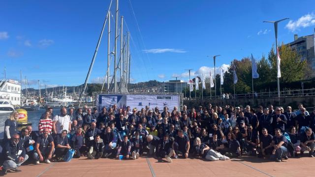 Regata inclusiva Vigo a vela