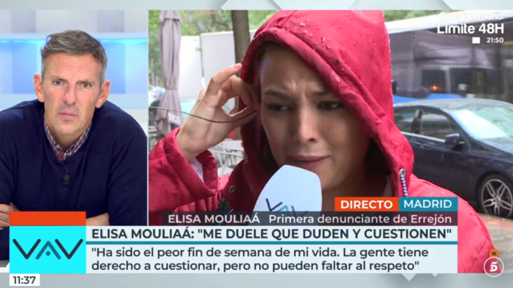 Joaquín Prat habla con Elisa Mouliaá