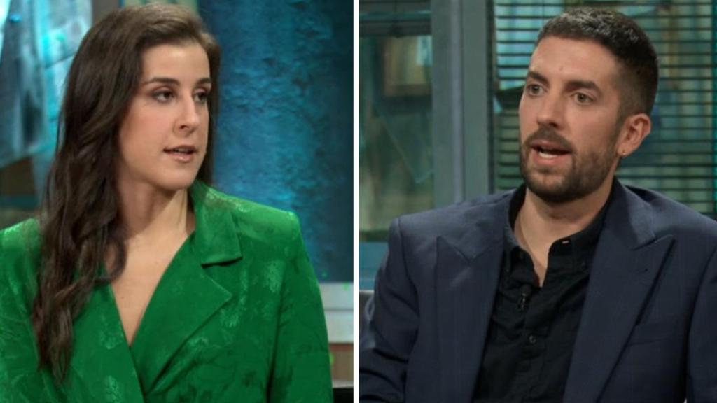 Carolina Marín y David Broncano, en 'La Revuelta'