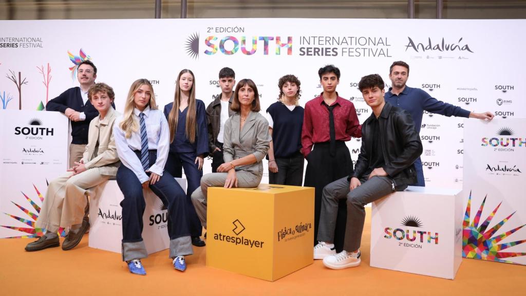 El equipo de 'Física o Química: La nueva generación' en la presentación en el South Series 2024.