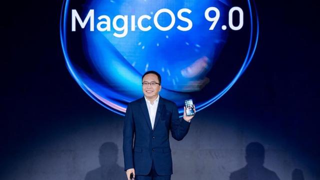 George Zhao, CEO de HONOR, en la presentación de MagicOS 9.0