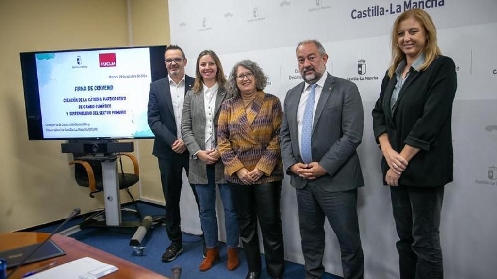 Acto de presentación de la Cátedra.