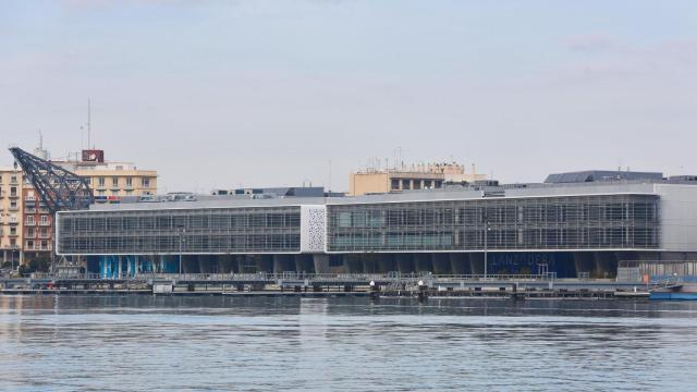 Vista panorámica de Marina de Empresas en Valencia.