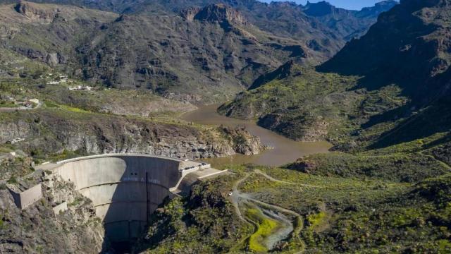 Hidroeléctrica de Salto de Chira en Gran Canaria