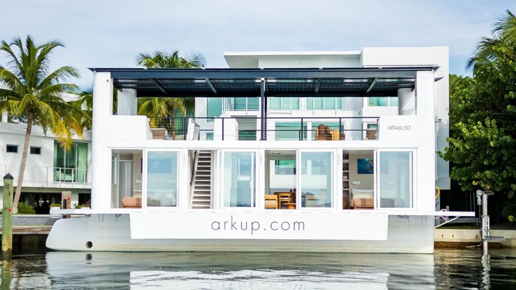 La casa flotante Arkup 50.