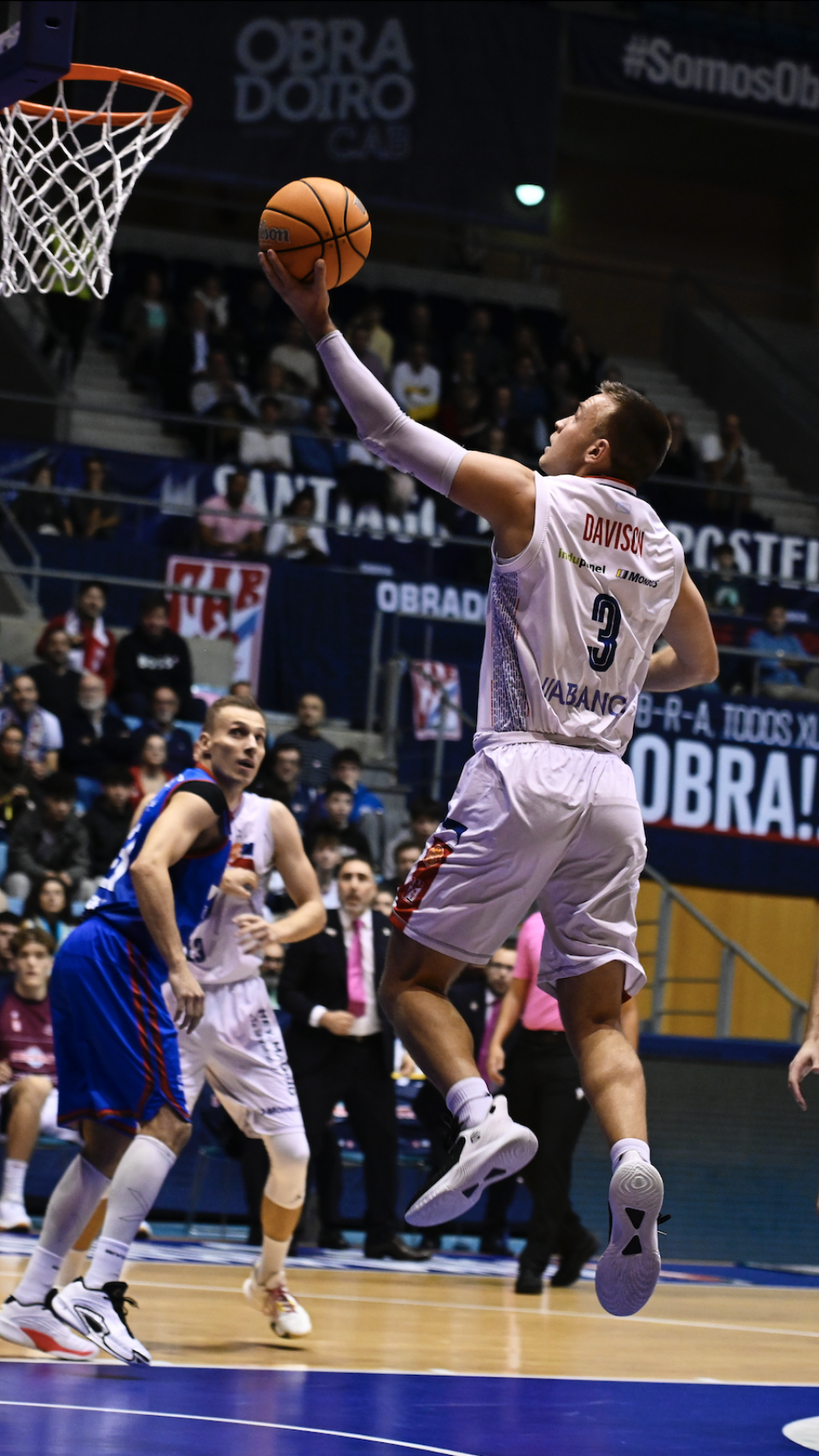 Brad Davison durante un partido.