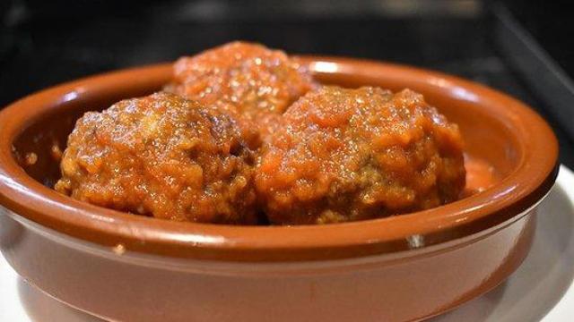 Albóndigas de carne, del bar Casa Mundo, en Valencia. TripAdvisor