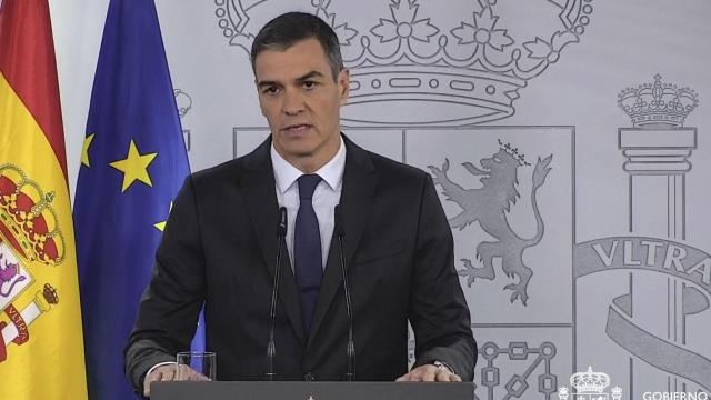 El presidente del Gobierno, Pedro Sánchez, este miércoles.