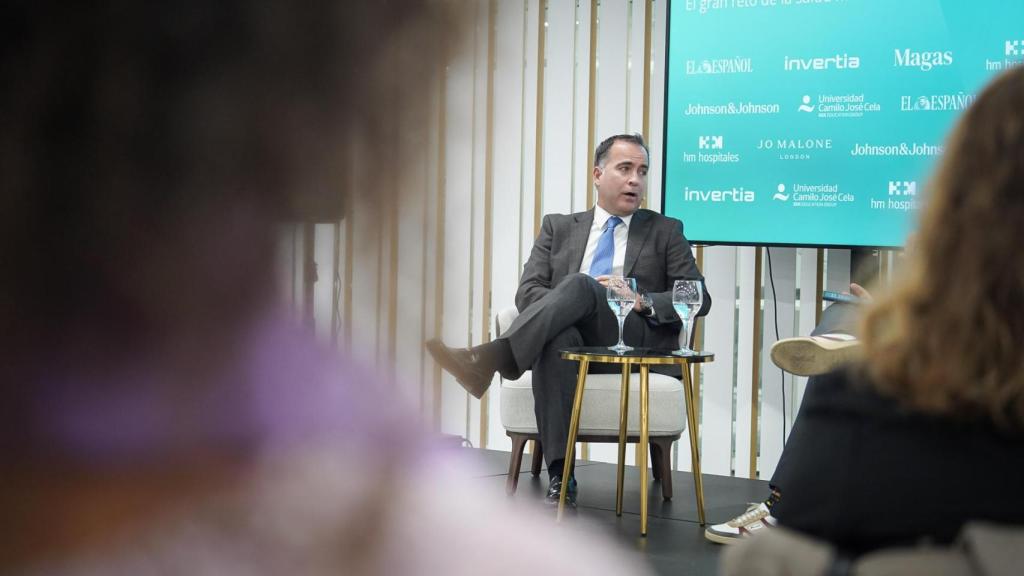 David Beas durante la I Jornada de Salud Mental.