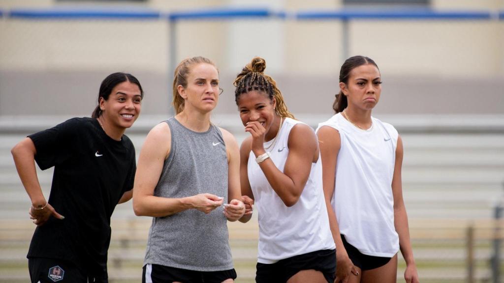 Momento del documental 'The Offseason' de la NWSL