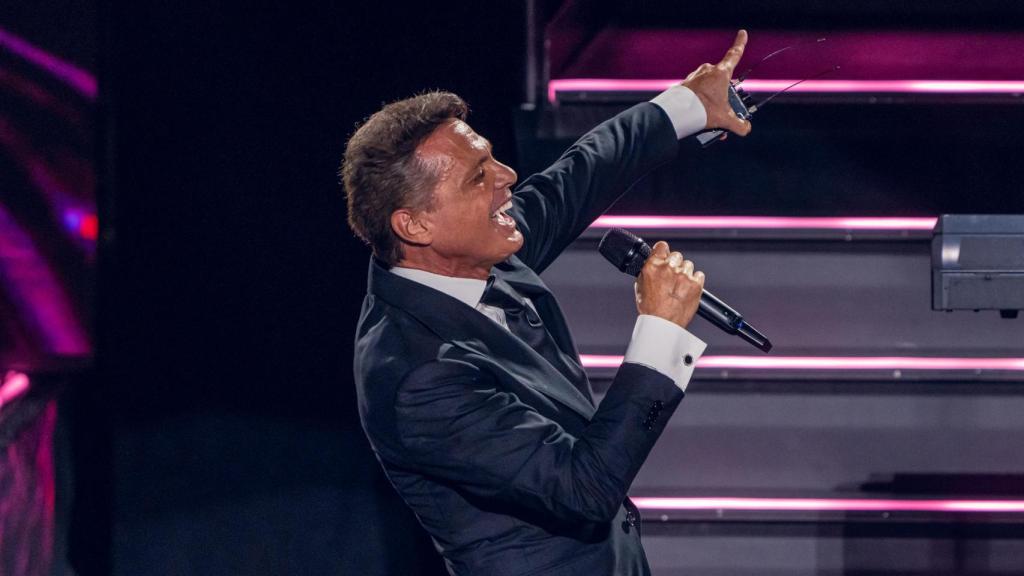 Luis Miguel, sobre el escenario de Starlite Festival, en Marbella, el pasado verano.