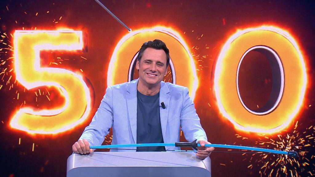 Ion Aramendi, en el programa número 500 de 'Reacción en cadena'.