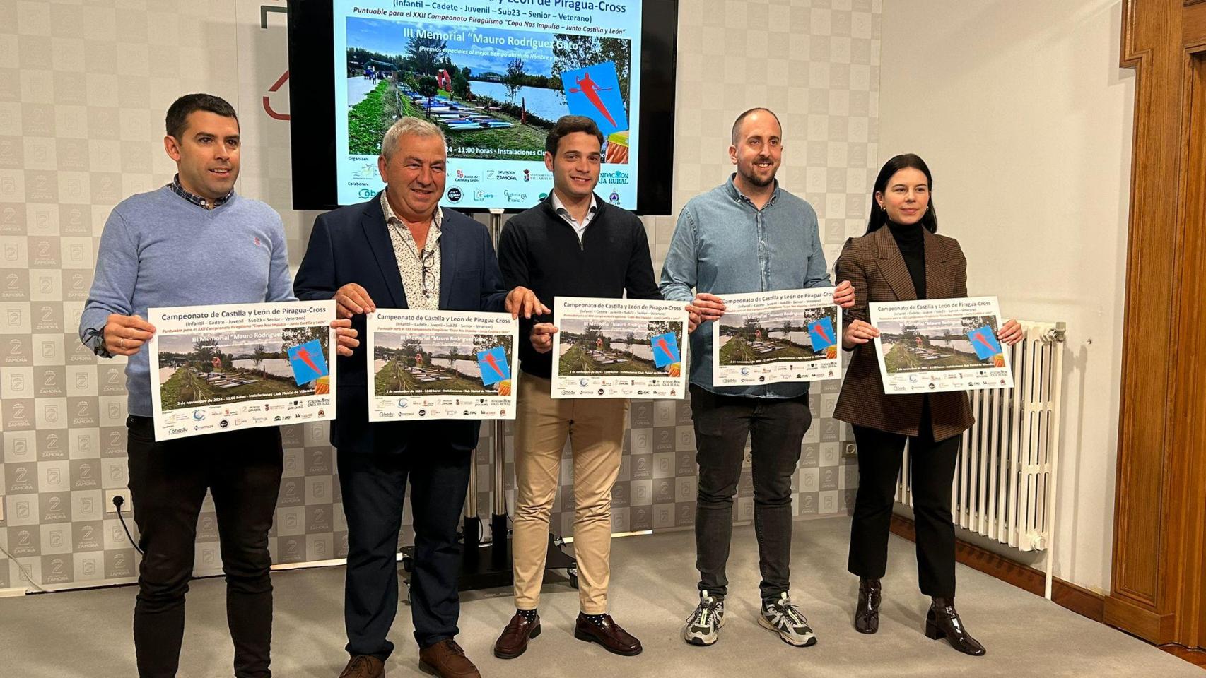 Presentación del Campeonato de Castilla y León de Piragua Cross