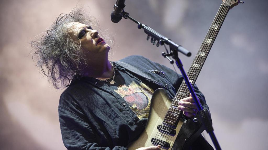 Robert Smith, líder de 'The Cure'. Foto: Europa Press.