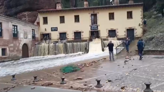 Lluvia en Corduente (Guadalajara)