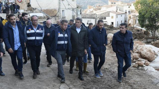 Visita de Feijóo y Page a Letur (Albacete).