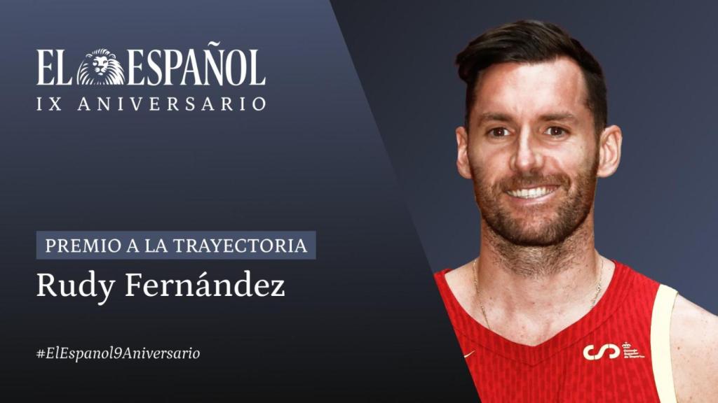 Rudy Fernández, Premio a la Trayectoria de El Español.