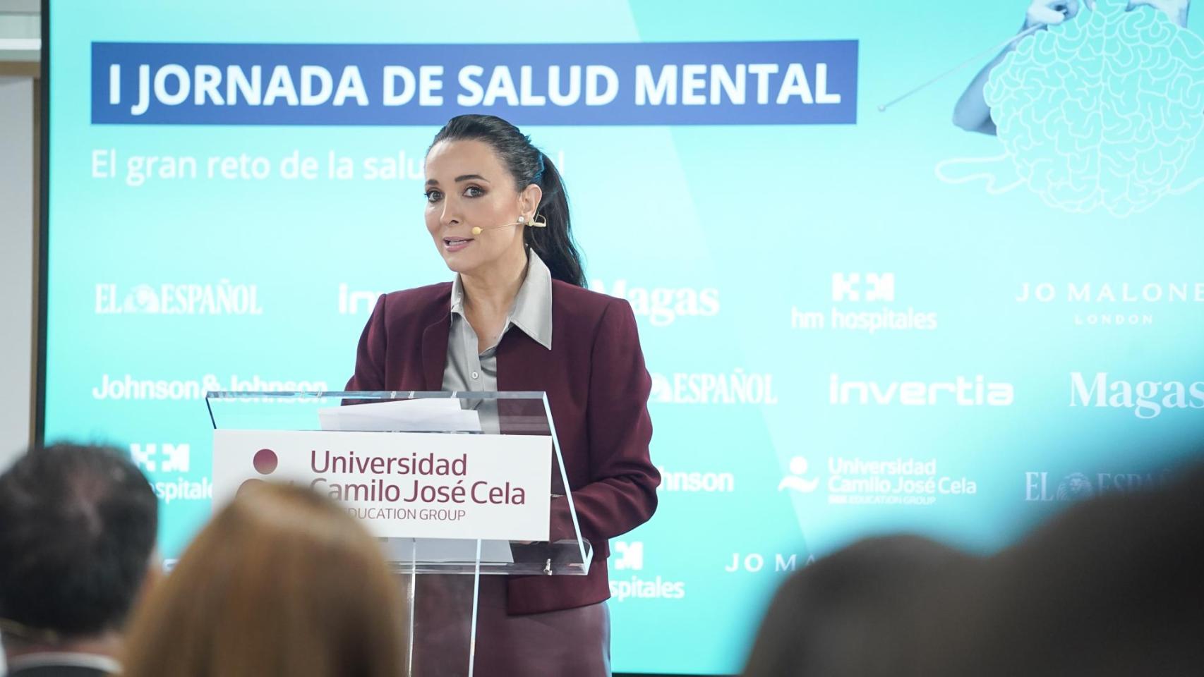 Cruz Sánchez de Lara, la vicepresidenta de EL ESPAÑOL, ha sido la encargada de inaugurar la I Jornada de Salud Mental.