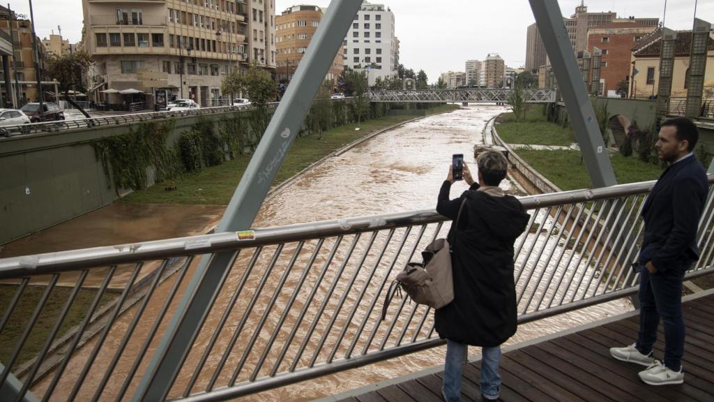 Imagen del río Guadalmedina.