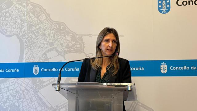 Nereida Canosa, durante la rueda de prensa