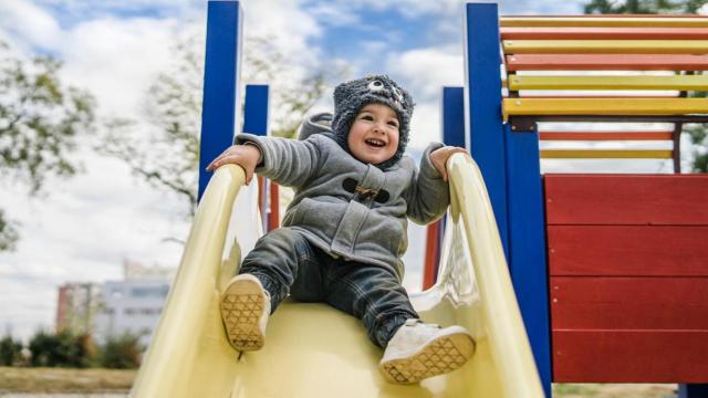 Niño en el parque.