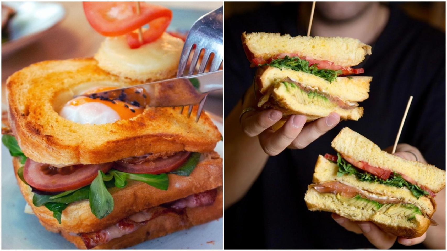 Sándwiches que se pueden degustar en Vigo.