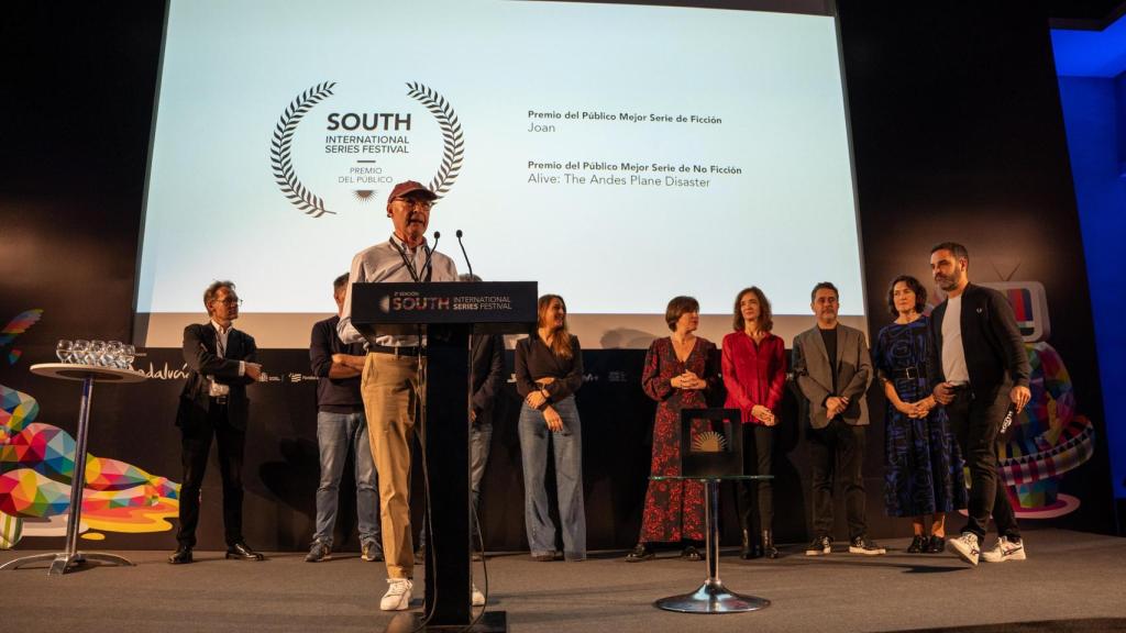 Lectura del palmarés de la II edición del South International Series Festival.