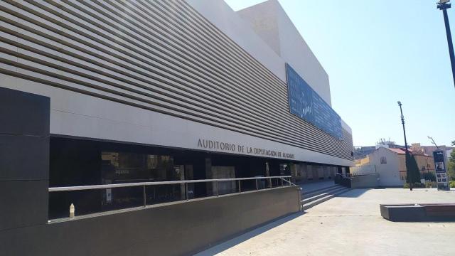 El Auditorio de la Diputación de Alicante.