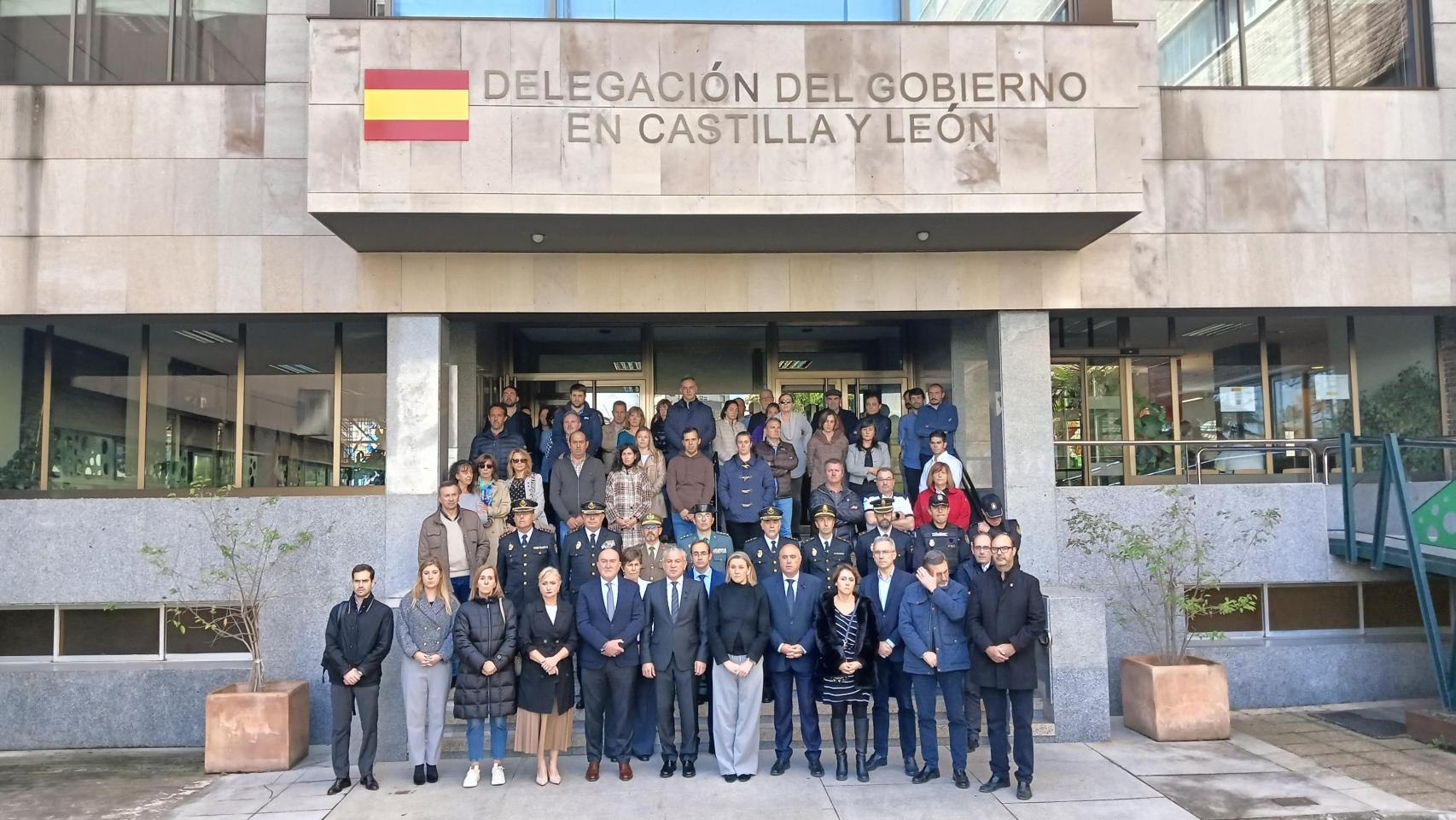 La Delegación del Gobierno en Castilla y León convoca un minuto de silencio por la tragedia de la DANA