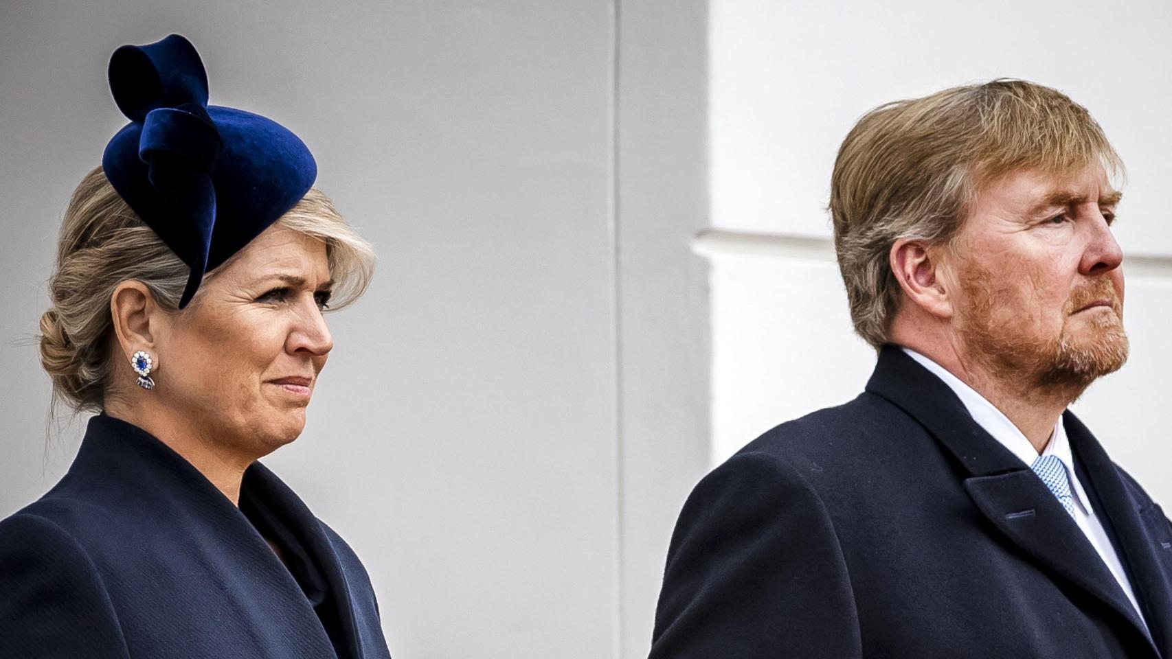 Los reyes Guillermo y Máxima de Holanda en un mensaje de archivo.