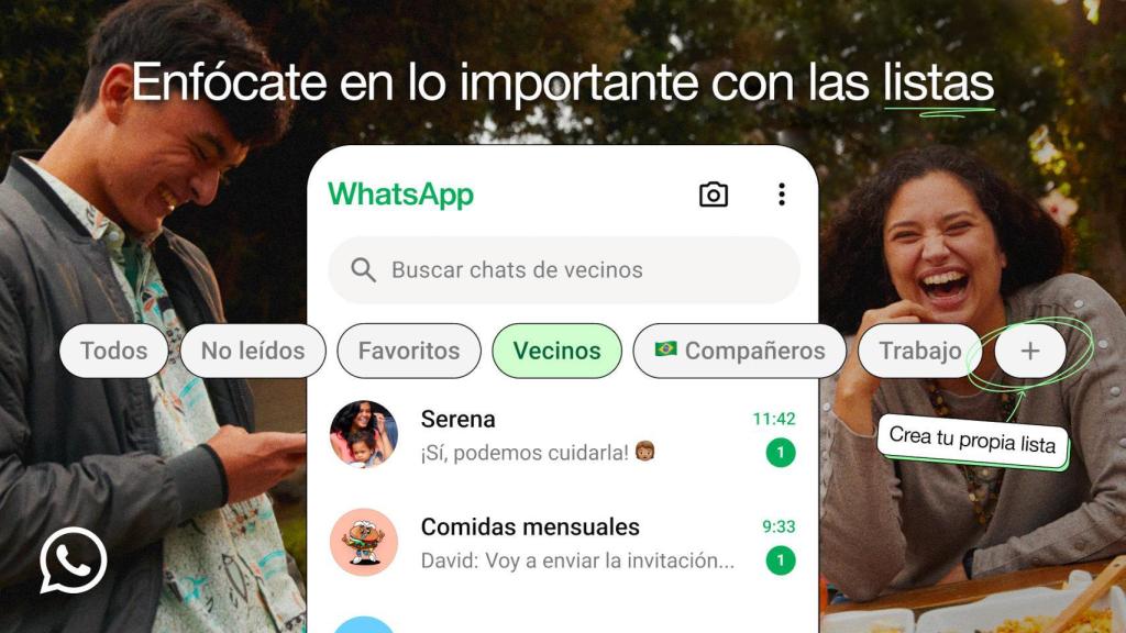 Listas de WhatsApp