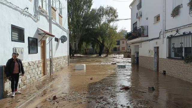 Temporal en Mira (Cuenca). Foto: EP.