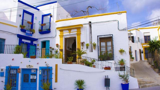 Una calle de Níjar.