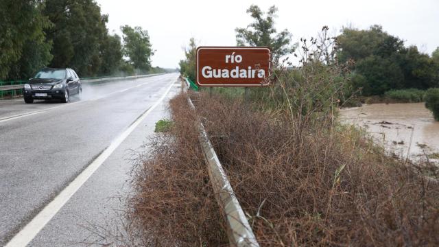 El río Guadaíra, a su paso por Arahal.