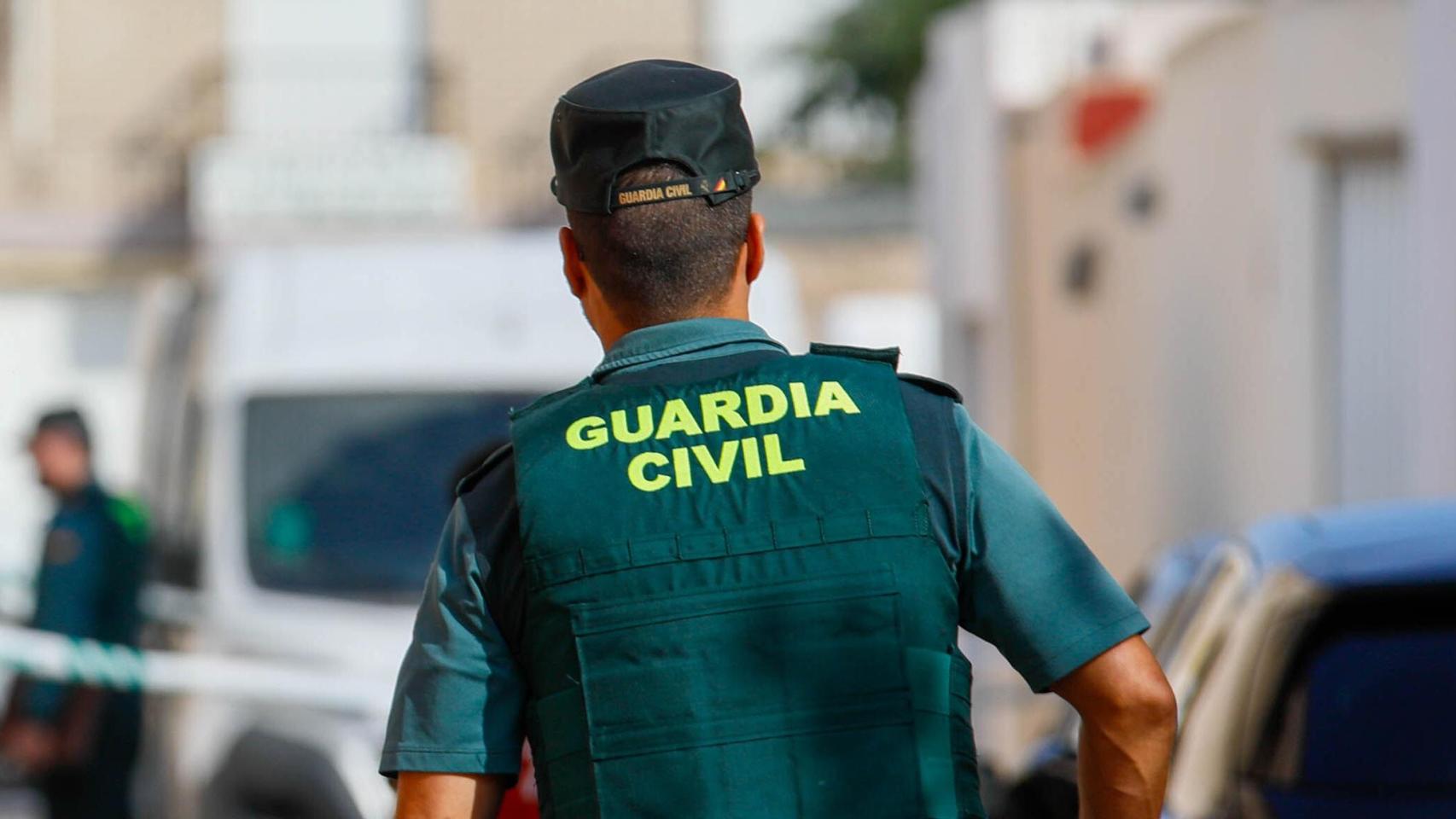 Imagen de archivo de un agente de la guardia civil.