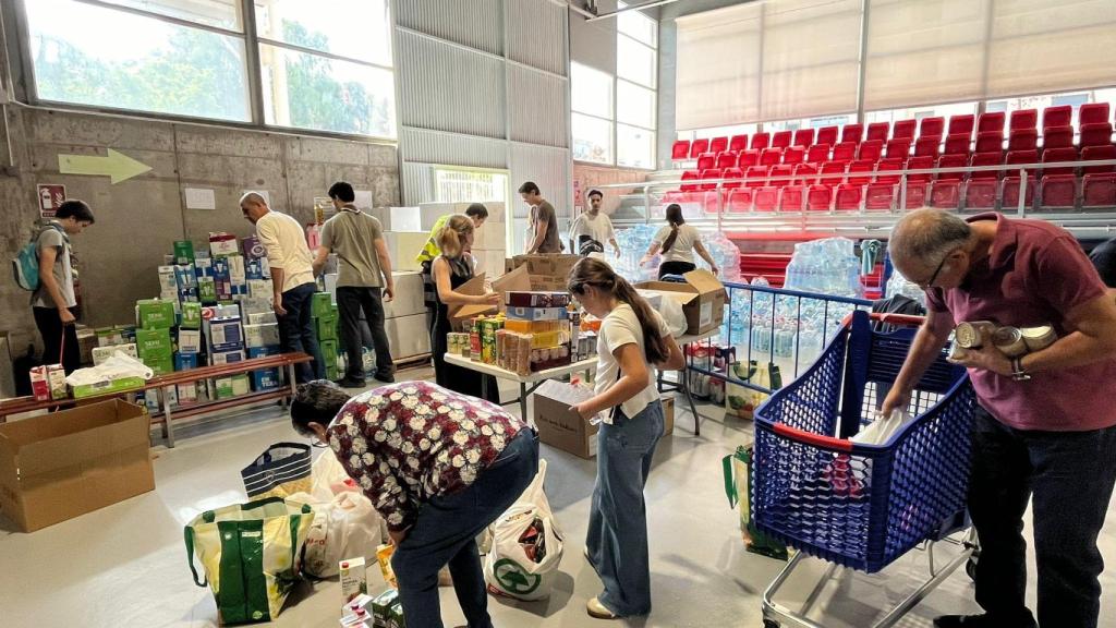 Recogida de productos para los afectados por la DANA de Valencia