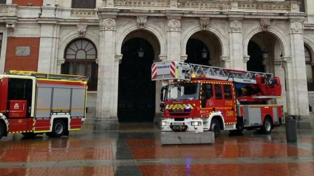 Camiones de los Bomberos del Ayuntamiento de Valladolid