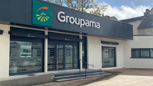 Una sucursal de Groupama en Francia.